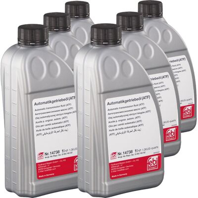 Febi Bilstein 6l Febi Automatik Automatiköl Getriebeöl Automatikgetriebeöl Atf Öl 14738: Febi 14738 Febi Bilstein 6l Febi Automatik Automatiköl Getriebeöl Automatikgetriebeöl Atf Öl 14738: Febi 14738