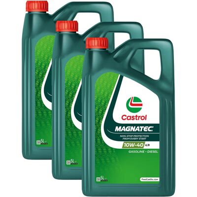 3x 5l Castrol Magnatec 10w-40 A3/b4 Für Vw 501.01 505.00 Mb 226.5 Motoröl: 3x 5l Castrol Magnatec 10w-40 A3/b4 Für Vw 501.01 505.00 Mb 226.5 Motoröl: