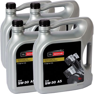 4x5l Original Ford Motocraft 5w30 Motoröl Passend Für Wss-m2c913-a 913-b 913-c: 155d3a 4x5l Original Ford Motocraft 5w30 Motoröl Passend Für Wss-m2c913-a 913-b 913-c: 155d3a