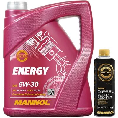5l 5w30 Mannol Energy Motoröl 5w-30 Öl Vw Audi 502 / 505 00 Mb 229.3 Api Sl/ch-4: 5l 5w30 Mannol Energy Motoröl 5w-30 Öl Vw Audi 502 / 505 00 Mb 229.3 Api Sl/ch-4: