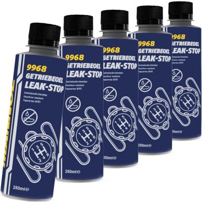 SCT - MANNOL 5x 250ml Getriebe Öl Oel Leak Stop Ölverlust Stop Additive Zusatz Ölzusatz: SCT - MANNOL 5x 250ml Getriebe Öl Oel Leak Stop Ölverlust Stop Additive Zusatz Ölzusatz: