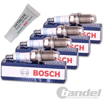 4x Bosch Zündkerze+fett Passend Für Audi A2 A3 A4 A6 Tt Bmw 3/5er Z3 E30 E36 E34: Zündkerze Audi: 101000033aa Audi: 101000033af Audi: 101000041ac Audi 4x Bosch Zündkerze+fett Passend Für Audi A2 A3 A4 A6 Tt Bmw 3/5er Z3 E30 E36 E34: Zündkerze Audi: 101000033aa Audi: 101000033af Audi: 101000041ac Audi
