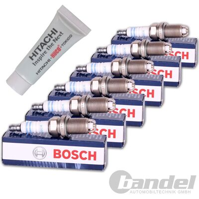 6x Bosch Zündkerzen+fett Passend Für Audi 80 A4 A6 A8 2.6 2.8 V6 Bmw Z3 E36 E46: Zündkerze Audi: 101000033aa Audi: 101000033af Audi: 101000041ac Audi: 6x Bosch Zündkerzen+fett Passend Für Audi 80 A4 A6 A8 2.6 2.8 V6 Bmw Z3 E36 E46: Zündkerze Audi: 101000033aa Audi: 101000033af Audi: 101000041ac Audi: