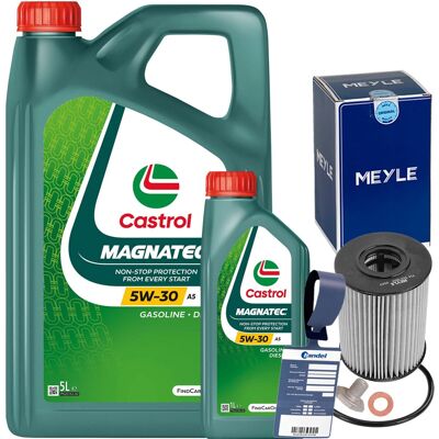 Meyle Ölfilter+castrol 5w30 Öl Für Ford Focus 3 Mondeo 4 C-max S-max Kuga 1 2: Ölfilter Citroën: 1109x3 Citroën: 1109x4 Fiat: 9467521180 Ford: 5q6744a Meyle Ölfilter+castrol 5w30 Öl Für Ford Focus 3 Mondeo 4 C-max S-max Kuga 1 2: Ölfilter Citroën: 1109x3 Citroën: 1109x4 Fiat: 9467521180 Ford: 5q6744a