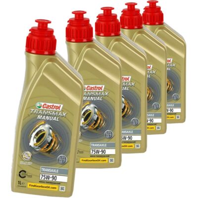5l Castrol Transmax Transaxle 75w-90 Schaltgetriebeöl Passend Für Vw G052911: 5l Castrol Transmax Transaxle 75w-90 Schaltgetriebeöl Passend Für Vw G052911: