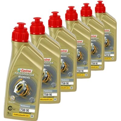 6l Castrol Transmax Transaxle 75w-90 Schaltgetriebeöl Passend Für Vw G052911: 6l Castrol Transmax Transaxle 75w-90 Schaltgetriebeöl Passend Für Vw G052911: