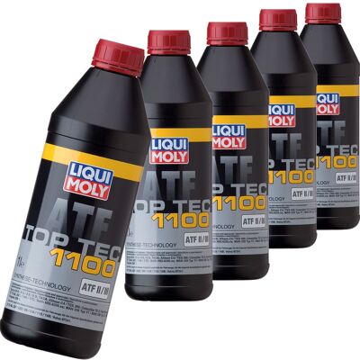 5x 1 L Liqui Moly 3651 Atf Automatikgetriebeöl Atf Top Tec 1100 Dexron Iii 3: Liqui Moly 3651 5x 1 L Liqui Moly 3651 Atf Automatikgetriebeöl Atf Top Tec 1100 Dexron Iii 3: Liqui Moly 3651