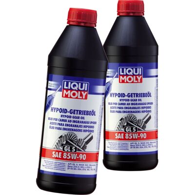 2x Liqui Moly 1035 Hypoid Getriebeöl Gl5 Sae 85w90 Mb 235.0 Man 342 Zf Te Ml: Liqui Moly 1035 2x Liqui Moly 1035 Hypoid Getriebeöl Gl5 Sae 85w90 Mb 235.0 Man 342 Zf Te Ml: Liqui Moly 1035