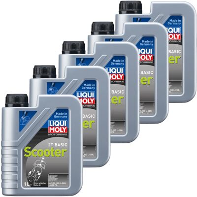 5x1l Liqui Moly Motoröl Scooter 2takt Basic Passend Für Api Tc Jaso Fb: Liqui Moly 1619 5x1l Liqui Moly Motoröl Scooter 2takt Basic Passend Für Api Tc Jaso Fb: Liqui Moly 1619