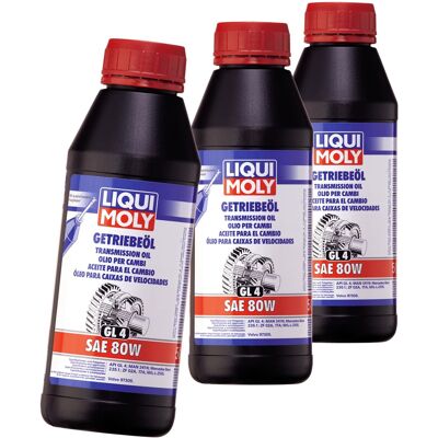 3x 0,5 L Liqui Moly 1401 Getriebeöl Öl Schlatgetriebeöl Achsgetriebeöl Mb 235.1: Liqui Moly 1401 3x 0,5 L Liqui Moly 1401 Getriebeöl Öl Schlatgetriebeöl Achsgetriebeöl Mb 235.1: Liqui Moly 1401