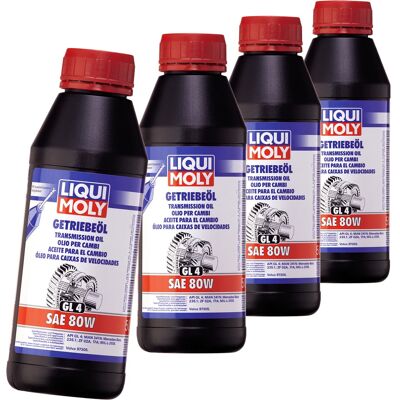 Liqui Moly 1401 0,5 L GL4 80W Getriebeöl Liqui Moly 1401 0,5 L GL4 80W Getriebeöl