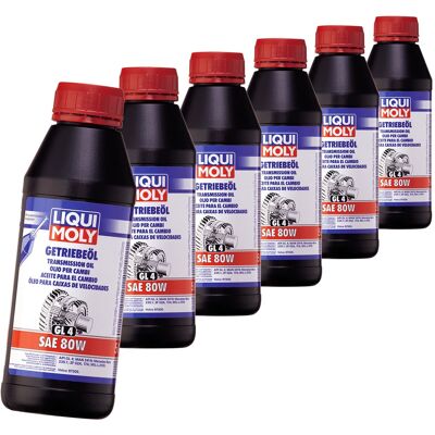 6x 0,5 L Liqui Moly 1401 Getriebeöl Öl Schlatgetriebeöl Achsgetriebeöl Mb 235.1: Liqui Moly 1401 6x 0,5 L Liqui Moly 1401 Getriebeöl Öl Schlatgetriebeöl Achsgetriebeöl Mb 235.1: Liqui Moly 1401