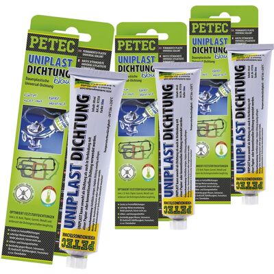 3x 97510 Petec Uniplast Dichtung 80ml Universaldichtung Dichtung Dauerplastisch: Petec 97510 3x 97510 Petec Uniplast Dichtung 80ml Universaldichtung Dichtung Dauerplastisch: Petec 97510