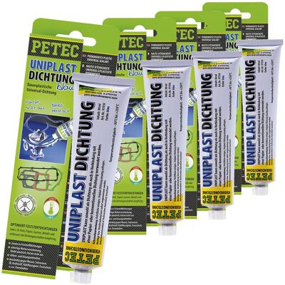 4x 97510 Petec Uniplast Dichtung 80ml Universaldichtung Dichtung Dauerplastisch: Petec 97510 4x 97510 Petec Uniplast Dichtung 80ml Universaldichtung Dichtung Dauerplastisch: Petec 97510