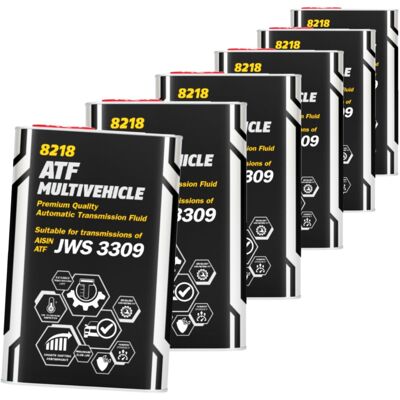 6x1l Mannol Getriebeöl Atf Öl Multivehicle Passend Für Jws Aisin Warner Jws 3309: 6x1l Mannol Getriebeöl Atf Öl Multivehicle Passend Für Jws Aisin Warner Jws 3309: