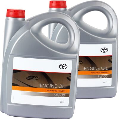 2x5 Liter Original Toyota Motoröl Premium Fuel Economy 5w30 Acea C2 Api Sn: 08880-83389 2x5 Liter Original Toyota Motoröl Premium Fuel Economy 5w30 Acea C2 Api Sn: 08880-83389