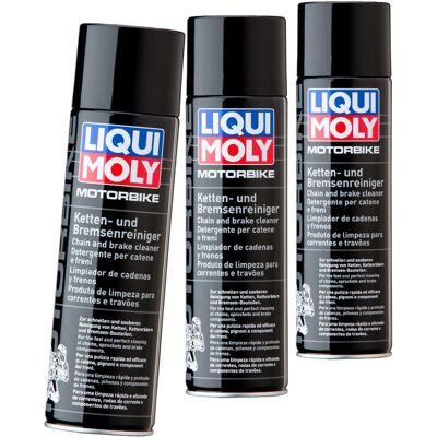 3x 500ml Liqui Moly Bremsenreiniger Kettenreiniger Universalreiniger Cleaner: Art.-nr.: 1602 3x 500ml Liqui Moly Bremsenreiniger Kettenreiniger Universalreiniger Cleaner: Art.-nr.: 1602