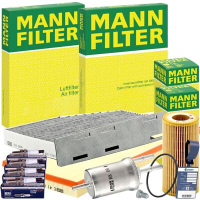 MANN-FILTER Mann Inspektionspaket Passend Für Vw Golf 5 6 Leon 1p Audi A3 8p S3/2.0 R Gti: Verschlussschraube, Ölwanne 3rg: 83021 Aic: 51791 Aic: 60209 Aic: 77789 MANN-FILTER Mann Inspektionspaket Passend Für Vw Golf 5 6 Leon 1p Audi A3 8p S3/2.0 R Gti: Verschlussschraube, Ölwanne 3rg: 83021 Aic: 51791 Aic: 60209 Aic: 77789