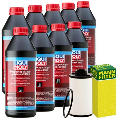 Mann Ölfilter + 9l Liqui Moly 8100 Öl Passend Für Vw Passat 6-gang Dsg Dq250: Getriebeöl Aic: 58377 Aic: 74762 Audi: G055529a2 Bmw: 83220440214 Bmw: 8 Mann Ölfilter + 9l Liqui Moly 8100 Öl Passend Für Vw Passat 6-gang Dsg Dq250: Getriebeöl Aic: 58377 Aic: 74762 Audi: G055529a2 Bmw: 83220440214 Bmw: 8