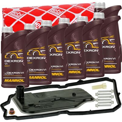 Febi Teilesatz Automatk+mannol Dexron Vi Passend Für Mercedes Getriebe 722.9: Automatikgetriebeöl Aic: 70776 Aic: 74760 Eurolub: 378000 Eurolub: 37800 Febi Teilesatz Automatk+mannol Dexron Vi Passend Für Mercedes Getriebe 722.9: Automatikgetriebeöl Aic: 70776 Aic: 74760 Eurolub: 378000 Eurolub: 37800