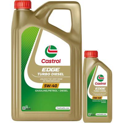 Castrol - EDGE Turbo Diesel 5W-40 - 5L - Motoröl Castrol - EDGE Turbo Diesel 5W-40 - 5L - Motoröl