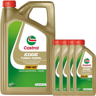 Castrol - EDGE Turbo Diesel - 5W-40 - Motoröl Castrol - EDGE Turbo Diesel - 5W-40 - Motoröl