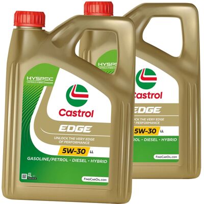 2x4l Castrol Edge Ll 5w30 Öl Passend Für Bmw Ll 04 Vw 507.00 504.00 Mb 229.51: 2x4l Castrol Edge Ll 5w30 Öl Passend Für Bmw Ll 04 Vw 507.00 504.00 Mb 229.51: