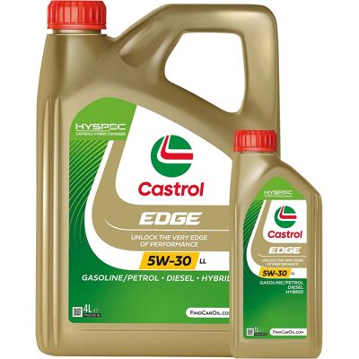CASTROL - EDGE 5W-30 LL - 4L - Motor Oil CASTROL - EDGE 5W-30 LL - 4L - Motor Oil