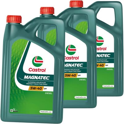 3x5l Castrol Magnatec 5w40 Dpf Passend Für Fiat 9.55535s2 Ford M2c917a Vw 505.00: 3x5l Castrol Magnatec 5w40 Dpf Passend Für Fiat 9.55535s2 Ford M2c917a Vw 505.00: