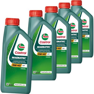 5x1l Castrol Magnatec 5w40 Dpf Passend Für Fiat 9.55535 S2 Ford M2c917 A Vw 505: 5x1l Castrol Magnatec 5w40 Dpf Passend Für Fiat 9.55535 S2 Ford M2c917 A Vw 505: