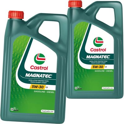 2x 5l Castrol Magnatec 5w30 C3 Passend Für Bmw Ll04 Mb 226.5 229.31 Rn 0700/0710: 2x 5l Castrol Magnatec 5w30 C3 Passend Für Bmw Ll04 Mb 226.5 229.31 Rn 0700/0710: