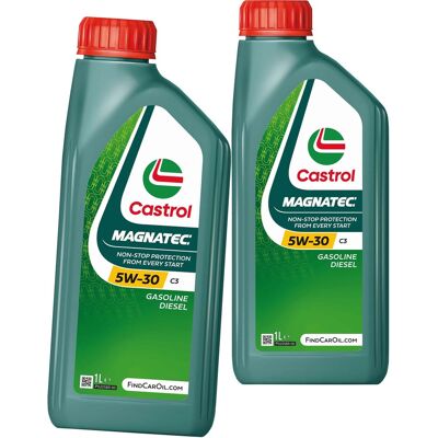 2x 1l Castrol Magnatec 5w30 C3 Passend Für Bmw Ll04 Mb 226.5 229.31 Rn 0700/0710: 2x 1l Castrol Magnatec 5w30 C3 Passend Für Bmw Ll04 Mb 226.5 229.31 Rn 0700/0710: