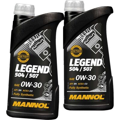 Mannol Legend 504/507 0W-30 Motoröl - Motorenschutz Mannol Legend 504/507 0W-30 Motoröl - Motorenschutz