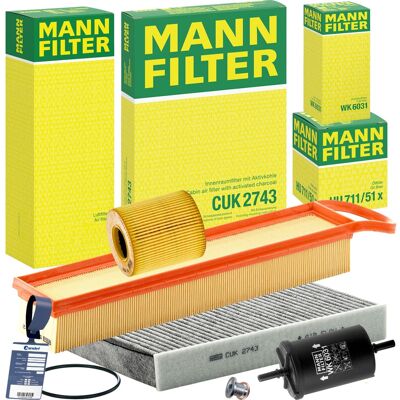 MANN-FILTER Mann Inspektionspaket Passend Für Peugeot 508 Sw I 8e 8d 1.6 Vti 116+120 Ps: Filter, Innenraumluft 1a First Automotive: K30467 Amc Filter: Fca10276 Am MANN-FILTER Mann Inspektionspaket Passend Für Peugeot 508 Sw I 8e 8d 1.6 Vti 116+120 Ps: Filter, Innenraumluft 1a First Automotive: K30467 Amc Filter: Fca10276 Am