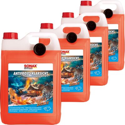 4x5l Sonax Scheibenfrostschutz Scheibenreiniger Sweet Home Fertigmix Bis -18 °: 01365050 4x5l Sonax Scheibenfrostschutz Scheibenreiniger Sweet Home Fertigmix Bis -18 °: 01365050