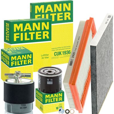 MANN-FILTER Mann Inspektionspaket Passend Für Nissan Qashqai/qashqai+2 1.5 Dci 103-110 Ps: Filter, Innenraumluft Ackoja: A38300002 Amc Filter: Nc2013c Blue Print: MANN-FILTER Mann Inspektionspaket Passend Für Nissan Qashqai/qashqai+2 1.5 Dci 103-110 Ps: Filter, Innenraumluft Ackoja: A38300002 Amc Filter: Nc2013c Blue Print: