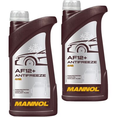 SCT - MANNOL 2x 1 Liter Mannol Frostschutzmittel Af12+ Longlife Kühlmittel Konzentrat Rot: Frostschutz Ackoja: A600007 Ackoja: A600008 Ackoja: A600009 Ackoja: A600 SCT - MANNOL 2x 1 Liter Mannol Frostschutzmittel Af12+ Longlife Kühlmittel Konzentrat Rot: Frostschutz Ackoja: A600007 Ackoja: A600008 Ackoja: A600009 Ackoja: A600