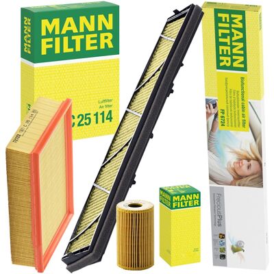 MANN-FILTER - BMW E46 316i/318i - Ölfilterkit MANN-FILTER - BMW E46 316i/318i - Ölfilterkit