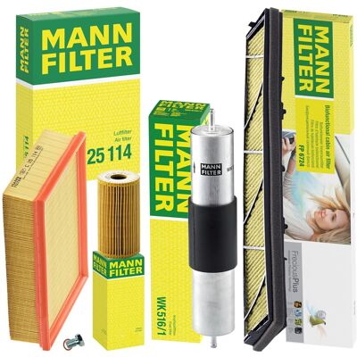 MANN-FILTER Mann Filter Inspektionspaket Passend Für Bmw 3er E46 316i+318i+ci 105+116+118 Ps: Verschlussschraube, Ölwanne 3rg: 83014 Aic: 51940 Bga: Pk0900 Birth: MANN-FILTER Mann Filter Inspektionspaket Passend Für Bmw 3er E46 316i+318i+ci 105+116+118 Ps: Verschlussschraube, Ölwanne 3rg: 83014 Aic: 51940 Bga: Pk0900 Birth: