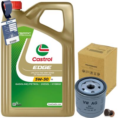 VAG Original Vw Ölfilter+castrol 5w30 Passend Für A3 8v Vw Caddy Golf 7/8 Polo 6r Up: Ölfilter 1a First Automotive: L40635 Amc Filter: Fof10279 Amc Filter VAG Original Vw Ölfilter+castrol 5w30 Passend Für A3 8v Vw Caddy Golf 7/8 Polo 6r Up: Ölfilter 1a First Automotive: L40635 Amc Filter: Fof10279 Amc Filter
