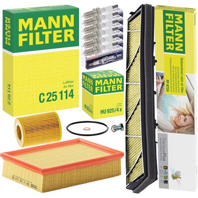 MANN-FILTER Mann Filter Inspektionspaket Passend Für Bmw 3er E46 320-330 I Ci Xi 150-231 Ps: Verschlussschraube, Ölwanne 3rg: 83014 Aic: 51940 Bga: Pk0900 Birth: MANN-FILTER Mann Filter Inspektionspaket Passend Für Bmw 3er E46 320-330 I Ci Xi 150-231 Ps: Verschlussschraube, Ölwanne 3rg: 83014 Aic: 51940 Bga: Pk0900 Birth: