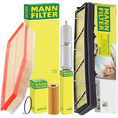 MANN-FILTER Mann Filter Inspektionspaket Passend Für Bmw X3 E83 Xdrive 30d 35d+3.0d: Ölfilter 1a First Automotive: E50177 Amc Filter: Fof10106 Ap Xenergy: X152454 MANN-FILTER Mann Filter Inspektionspaket Passend Für Bmw X3 E83 Xdrive 30d 35d+3.0d: Ölfilter 1a First Automotive: E50177 Amc Filter: Fof10106 Ap Xenergy: X152454
