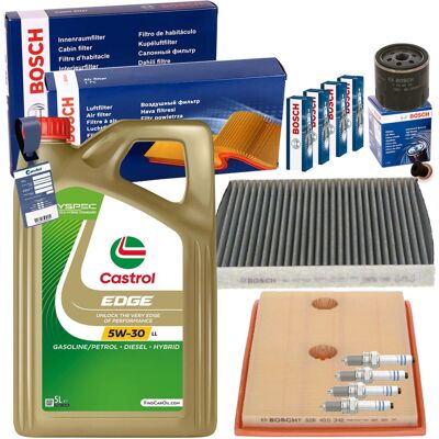 Bosch Filterset+castrol 5w30 Öl Passend Für Audi A3 8v Seat Leon 5f Vw Golf 7: Verschlussschraube, Ölwanne 3rg: 83074 Aic: 56430 Aic: 60297 Audi: N911 Bosch Filterset+castrol 5w30 Öl Passend Für Audi A3 8v Seat Leon 5f Vw Golf 7: Verschlussschraube, Ölwanne 3rg: 83074 Aic: 56430 Aic: 60297 Audi: N911