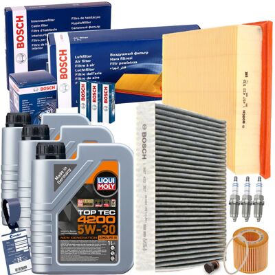 Bosch Filterset+zündkerzen+top Tec 4200 Passend Für Vw Polo 9n 6r Fox Fabia 1+2: Ölfilter 1a First Automotive: E50233 Amc Filter: Fof10089 Ap Xenergy: Bosch Filterset+zündkerzen+top Tec 4200 Passend Für Vw Polo 9n 6r Fox Fabia 1+2: Ölfilter 1a First Automotive: E50233 Amc Filter: Fof10089 Ap Xenergy: