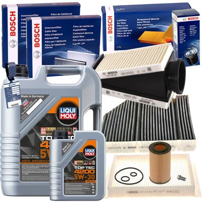 Bosch Filterset+liqui Moly 5w30 Öl Passend Für Mercedes C Klasse W/s205 Glc X253: Verschlussschraube, Ölwanne 3rg: 83012 3rg: 83015 Aic: 51937 Aic: 56 Bosch Filterset+liqui Moly 5w30 Öl Passend Für Mercedes C Klasse W/s205 Glc X253: Verschlussschraube, Ölwanne 3rg: 83012 3rg: 83015 Aic: 51937 Aic: 56