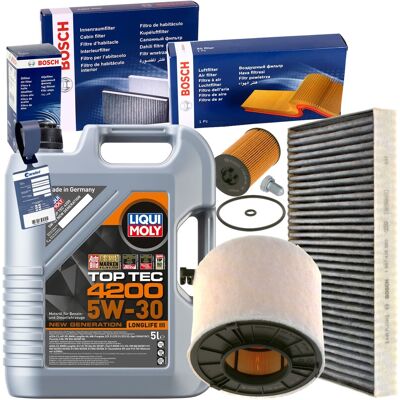 Bosch Filterset+original 0w30 Öl Passend Für Audi Tdi A4 B9 A5 F53 F5a 57 Q5 Fy: Luftfilter 1a First Automotive: A63740 Amc Filter: Faf10777 Ashika: F Bosch Filterset+original 0w30 Öl Passend Für Audi Tdi A4 B9 A5 F53 F5a 57 Q5 Fy: Luftfilter 1a First Automotive: A63740 Amc Filter: Faf10777 Ashika: F