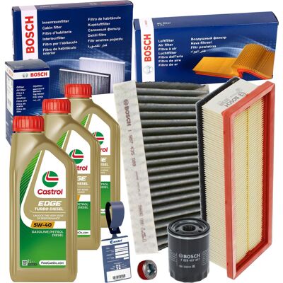 Bosch Filterset+castrol 5w40 Öl Passend Für Fiat 500 Panda Lancia Ypsilon 312: Filter, Innenraumluft 1a First Automotive: C30425 1a First Automotive: Bosch Filterset+castrol 5w40 Öl Passend Für Fiat 500 Panda Lancia Ypsilon 312: Filter, Innenraumluft 1a First Automotive: C30425 1a First Automotive: