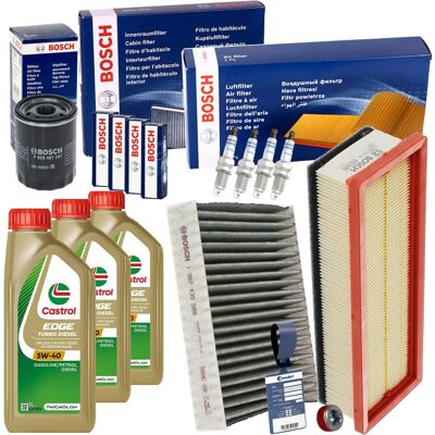 Bosch Filterset+castrol 5w40 Öl Passend Für Fiat 500 Panda Lancia Ypsilon 312: Ölfilter 1a First Automotive: L40198 Ackoja: A260500 Ackoja: A370500 Al Bosch Filterset+castrol 5w40 Öl Passend Für Fiat 500 Panda Lancia Ypsilon 312: Ölfilter 1a First Automotive: L40198 Ackoja: A260500 Ackoja: A370500 Al