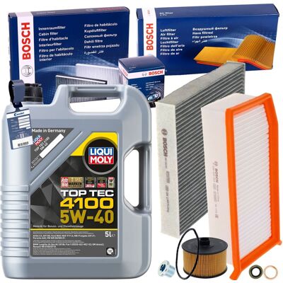 Bosch Filterset+liqui Moly 5w40 Öl Passend Für Renault Captur I Clio 4 90/120tce: Verschlussschraube, Ölwanne 3rg: 83018 3rg: 83018ld Aic: 52677 Autom Bosch Filterset+liqui Moly 5w40 Öl Passend Für Renault Captur I Clio 4 90/120tce: Verschlussschraube, Ölwanne 3rg: 83018 3rg: 83018ld Aic: 52677 Autom