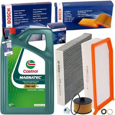 Bosch Filterset+castrol 5w40 Öl Passend Für Renault Captur I Clio 4 90/120tce: Verschlussschraube, Ölwanne 3rg: 83018 3rg: 83018ld Aic: 52677 Automega Bosch Filterset+castrol 5w40 Öl Passend Für Renault Captur I Clio 4 90/120tce: Verschlussschraube, Ölwanne 3rg: 83018 3rg: 83018ld Aic: 52677 Automega